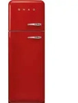 Smeg FAB30LRD6 K&uuml;hl- und Gefrierkombination Freistehend 294 l Rot - Rot