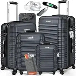 KESSER&reg; 4tlg. Hartschalenkofferset Hartschalenkoffer Reisekoffer Set...