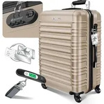 KESSER&reg; Reisekoffer Hartschalen Koffer mit Zahlenschloss, Waage +...
