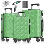 KESSER&reg; Reisekoffer Set 3-teilig | Kofferset + Handgep&auml;ck | Trolley ABS