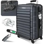 KESSER&reg; Reisekoffer Hartschalen Koffer mit Zahlenschloss, Waage +...