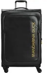 Mandarina Duck ECO - 4-Rollen-Trolley L 78 cm erw. (black) - Schwarz
