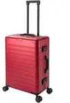 Travelhouse Oslo Alu-Reisekoffer M 65 cm Rot &ndash; Koffer ohne Rei&szlig;verschluss...