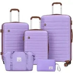 Ascona Gep&auml;ck-Set, 5-teilig, Koffer mit Rollen, Hardcase, Reisetasche und