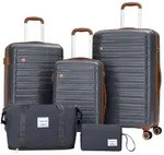 Ascona Gep&auml;ck-Set, 5-teilig, Koffer mit Rollen, Hardcase, Reisetasche und
