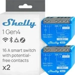 Shelly 1 Gen4 - WLAN Smart Relais Schalter, Potentialfreier Kontakt, 1 Kanal