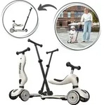 Highwaykick 1 Push and Go 2in1 Rutscher und Roller mit Griff 1-5 Jahre Ash,
