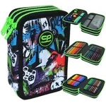 Coolpack Dreifach-Federm&auml;ppchen Skate-Ausr&uuml;stung - Bunt