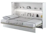 MEBLINI Schrankbett Bed Concept - Wandbett mit Lattenrost - Klappbett mit...
