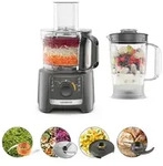 Kenwood Kompakt-K&uuml;chenmaschine FDP 31.170.GY - Dunkelgrau