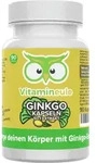 Ginkgo Biloba Kapseln - hochdosiert 120 mg 50:1 Extrakt (entspricht 6.000 mg