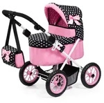 Bayer Design 13060AA Puppenwagen Trendy, verstellbarer Griff, zusammenklappbar,