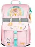 BAAGL Schulranzen Zippy Regenbogen Rosa - Rosa