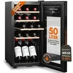 Sommertal WK 50 Weink&uuml;hlschrank &ndash; 15 Flaschen, 5&ndash;20 &deg;C einstellbar,