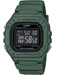 Casio Herren Armbanduhr W-218H-3BVEF digital - Schwarz