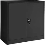 tectake&reg; Aktenschrank abschlie&szlig;bar 90 x 40 x 90 cm - Schwarz