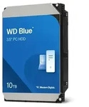 Western Digital Blue WD100EAGZ, 10 TB, 7200 RPM, 512 MB, 3.5", Serial ATA III