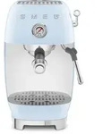 Smeg Espressomaschine ECF03PBEU, Thermoblock, Cold Brew, Dampfd&uuml;se, 1.4L Tank - Blau