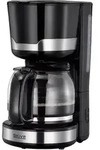 Skive Kaffeemaschine Schwarz Edelstahl 1,5 L Thermoskanne Filter Glas Fr&uuml;hst&uuml;ck -