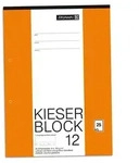 BRUNNEN 1042237 KIESER-Zeichenblock A4 KIESER 080012, unliniert mit Rand, mit gro&szlig;em