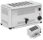 Toaster Sandwich Brotbackautomat f&uuml;r 6 Toasts 2500 Watt - Silber