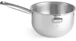 HENDI Bain-marie topf Edelstahl 330x160x95 mm - Schwarz