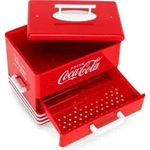 Salco SHD-80CC, Hot Dog-D&auml;mpfer, Rot, Wei&szlig;, 600 W, 220 - 240 V, 50 Hz, 324 mm -