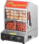 VEVOR Hot Dog Dampfgarer, 27L, 2-stufiger Hot Dog H&uuml;tten-Dampfgarer, 30&deg;C85&deg;C