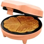 Bestron Waffeleisen f&uuml;r klassische Herzwaffeln, Herzwaffeleisen mit