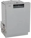Gorenje GU642D90X Einbau-Geschirrsp&uuml;ler, unterbauf&auml;hig, Inox - Silber