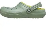 Classic Lined Clog K &ndash; Slipper - Gr&uuml;n - 27-28