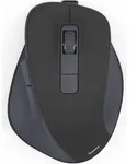 Hama Funkmaus WM-500, 6 Tasten, Funk, Akku, schwarz - Schwarz