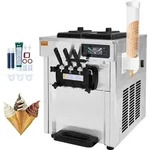 VEVOR Kommerzielle Eismaschine 18&ndash;28 L/h, 3 Geschmacksrichtungen, Italienische