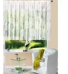 Gardine Store Jacquard Fabio HxB 225x300 cm Kr&auml;uselband Universalband Wei&szlig;