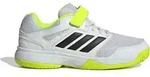 adidas Speedcourt Velcro Indoorschuhe Kinder wei&szlig;/schwarz/gelb 34 (34 EU) - 34