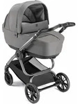 Kombi-Kinderwagen Techno Babila 2in1 | Mehr Farben verf&uuml;gbar | klappbar - Grau