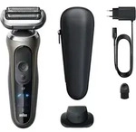 Braun Series 7 72-C1200s, Schwarz, Bronze, Edelstahl, Tasten, Normal, LED,