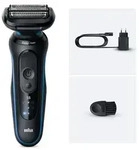 Braun Series 5 52-B1000s, Folienschaber, Schwarz, Tasten, Intensiv, Normal, Akku,