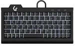 KeySonic KSK-3010ELC (DE) Super-Mini Backlight schwarz - Schwarz