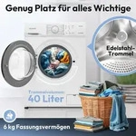 Bomann&reg; Waschmaschine 6kg | 1000 U/Min. - Wei&szlig;