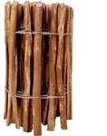 vidaXL Staketenzaun Haselnuss 60x500 cm - Braun