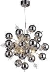 N&auml;ve 7026442 Pendelleuchte - Glasball ; Fassung: G9 ; Farbe: Silber