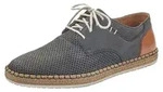 Rieker Herrenschuhe Freizeitschuhe Schn&uuml;rer Blau Freizeit, Schuhgr&ouml;&szlig;e:41 EU -