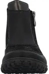 Rieker Damen Stiefelette mit Rei&szlig;verschluss und losen Einlagen 59558,...