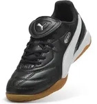 Puma King Liga Indoor Fu&szlig;ballschuhe Senior - Schwarz/Wei&szlig; - 44