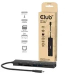 CLUB3D CSV-2553, USB Typ-C, HDMI, RJ-45, USB 2.0 Type-A, USB Typ-C, MicroSD
