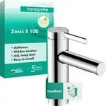 HANSGROHE 74721000 WTM 100 Zesis S CoolStart - Silber