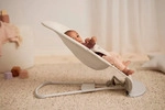 BabyBjorn BabyBj&ouml;rn Bouncer Balance Soft Woven -sitteri, jersey light beige