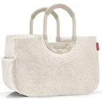 reisenthel loopshopper M Einkaufstasche Tragetasche Teddy Sand OS1042 - Wei&szlig;