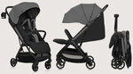 Kinderwagen Julie Air bis 22 kg Schwenkr&auml;der 360&deg; Federung Einhand-Faltmechanismus